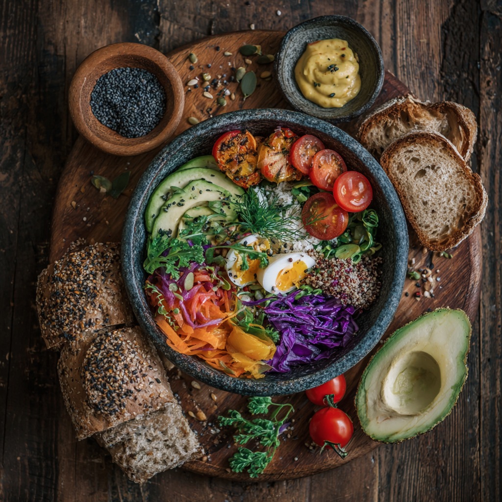 Свіжі овочі та фрукти для здорового харчування